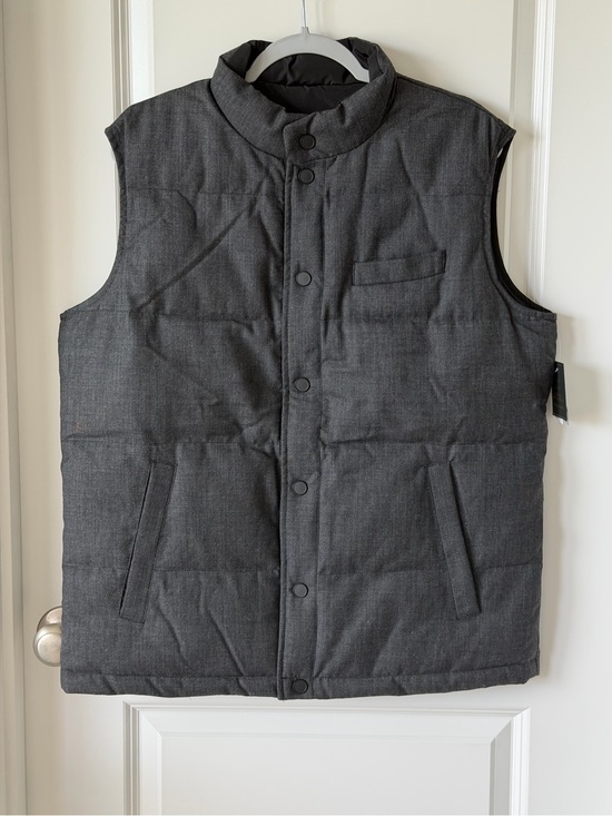 Jos. A. Bank Other - Jos. A. Bank Men's Reversible Quilted Vest in Charcoal - M